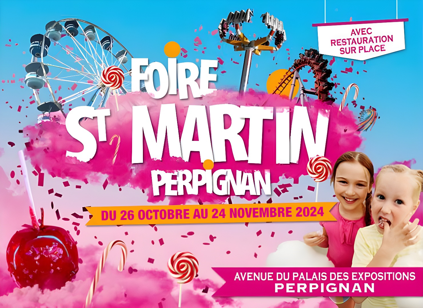 Les fêtes foraines de Saint-Martin